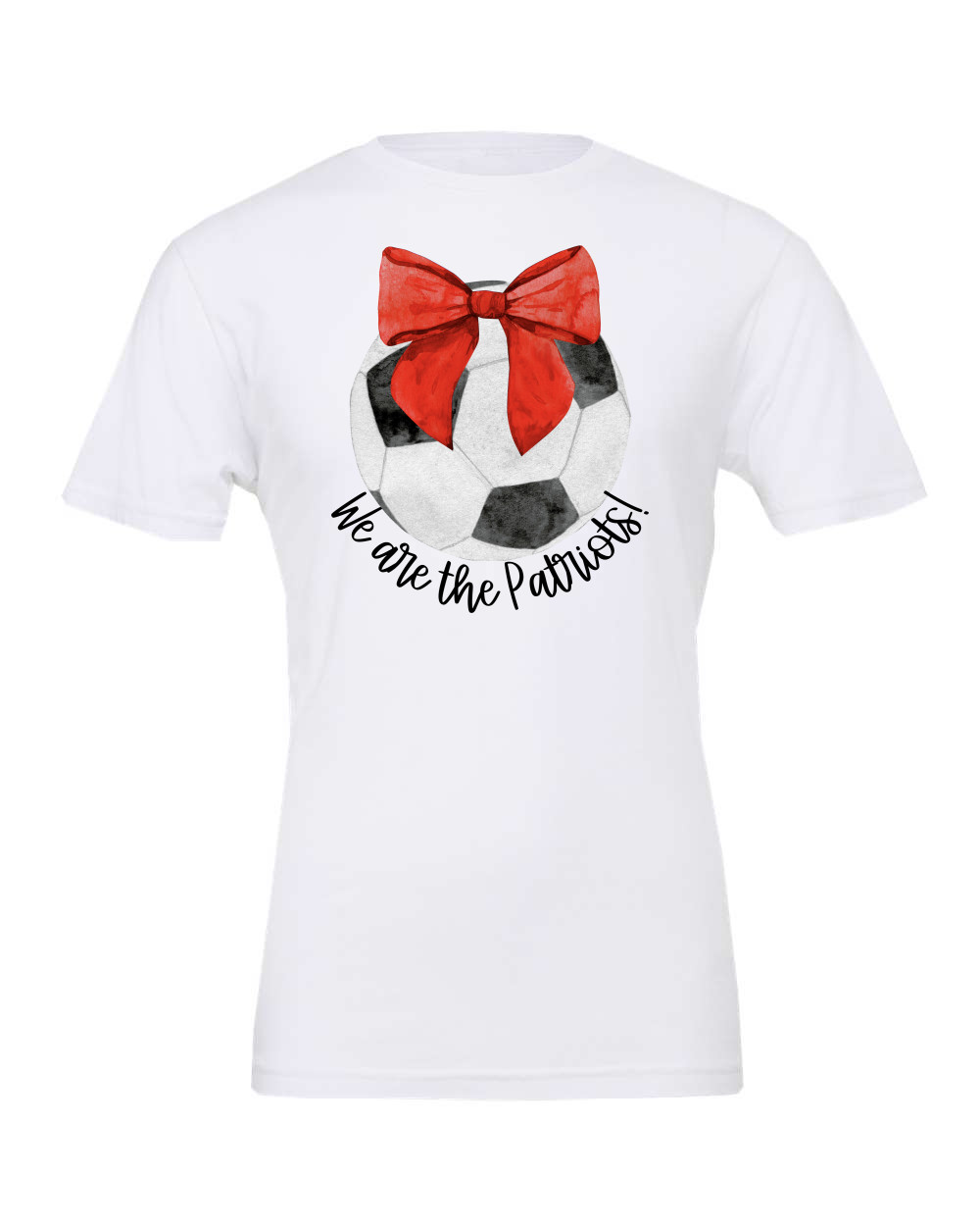Soccer Red Bow